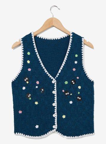 Studio Ghibli® Spirited Away Soot Sprites Embroidered Vest