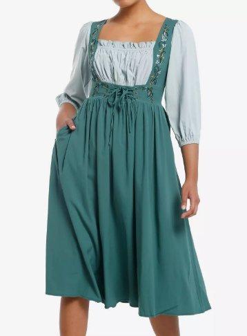 The Lord Of The Rings Hobbit Lace-Up Dress