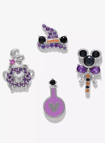 Disney X Girls Crew Mickey Mouse Witch Mismatch Earring Set