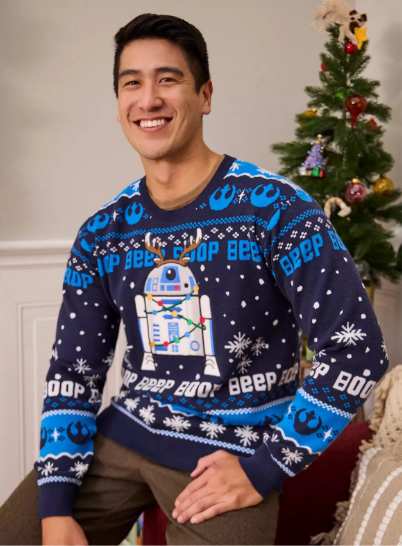 Our Universe Star Wars R2-D2 Holiday Sweater Our Universe Exclusive