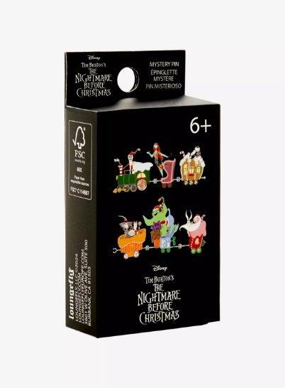 Loungefly The Nightmare Before Christmas Train Blind Box Enamel Pins