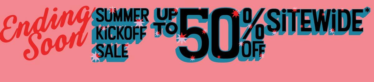 Shop up to 50% off sitewide