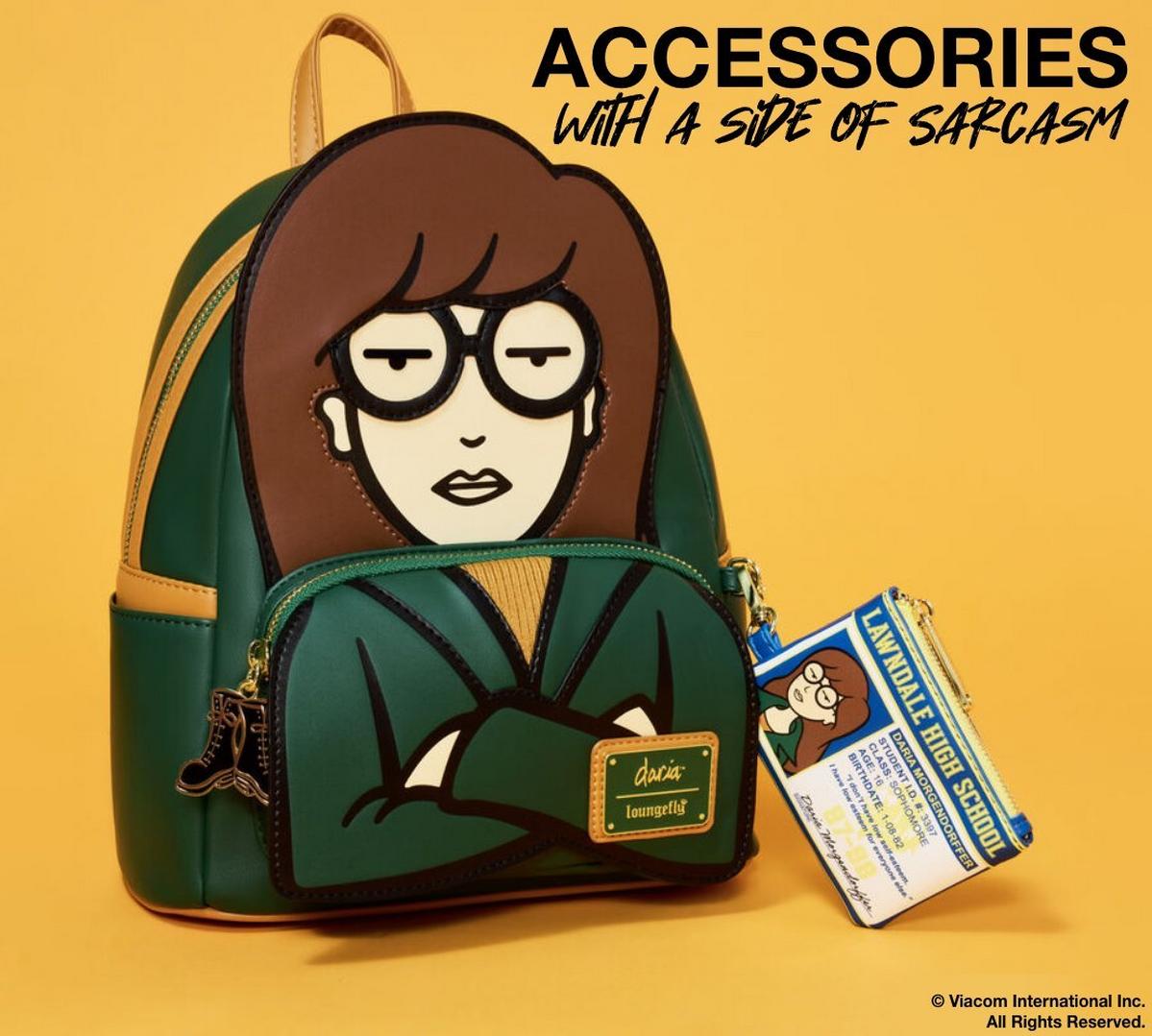 Daria mini backpack with a coin pouch