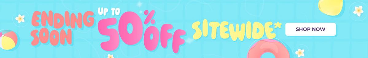 Up To 50% Off Sitewide