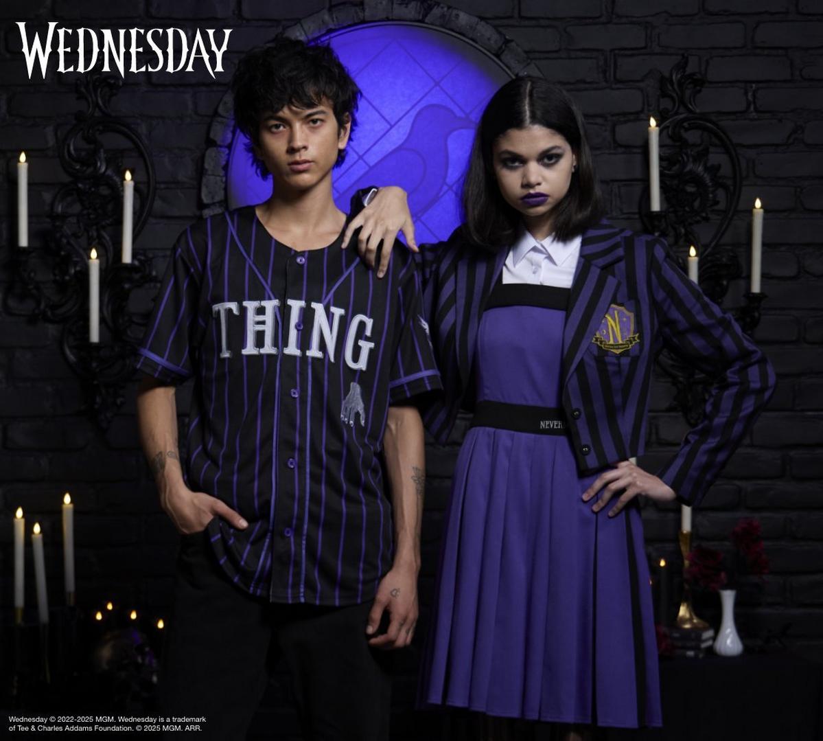 Wednesday Addams apparel and accessories collection
