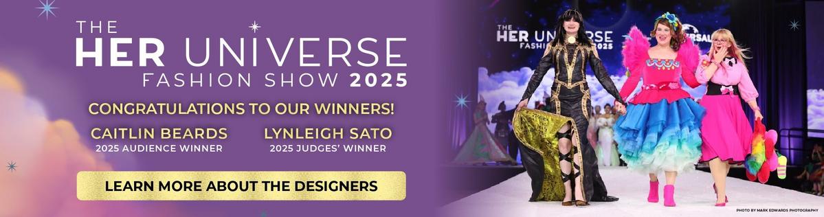 Her Universe fashion show winners announcement