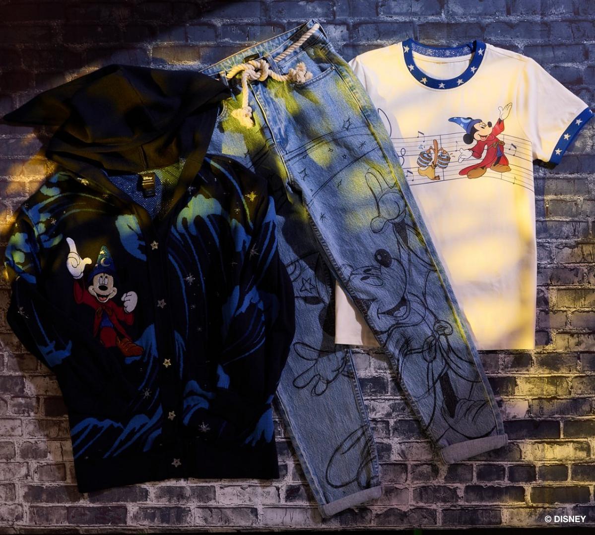 Fantasia cardigan, jeans, and t-shirt