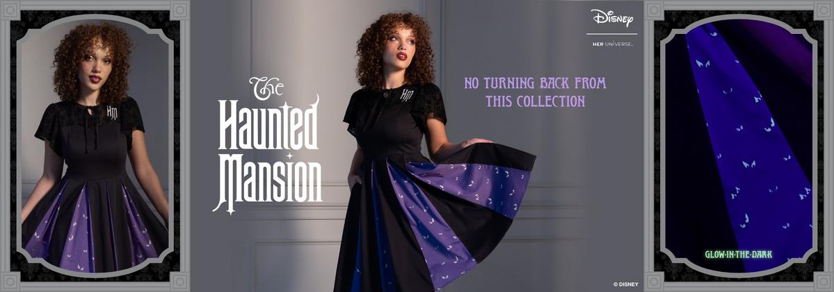 The Haunted Mansion. No turning back from this collection. Shop now.