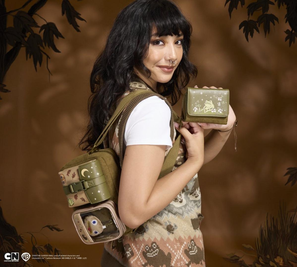 Over the Garden Wall crossbody bag and wallet