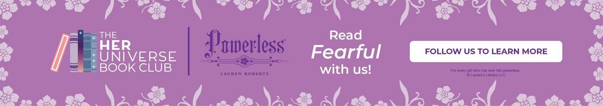 Her Universe book club. Follow us to learn more