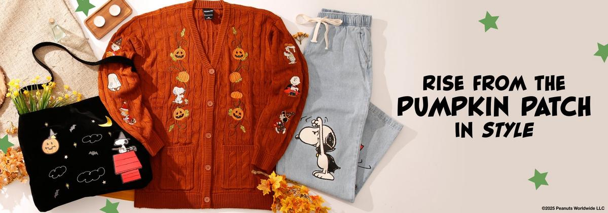 Rise from the pumpkin patch in styles. Shop Halloween