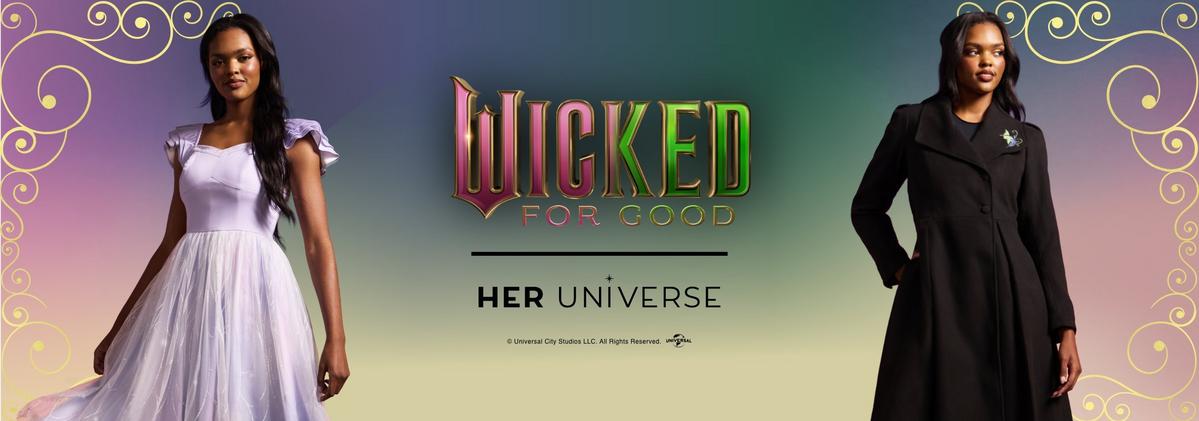 Wicked for good. Shop Wicked