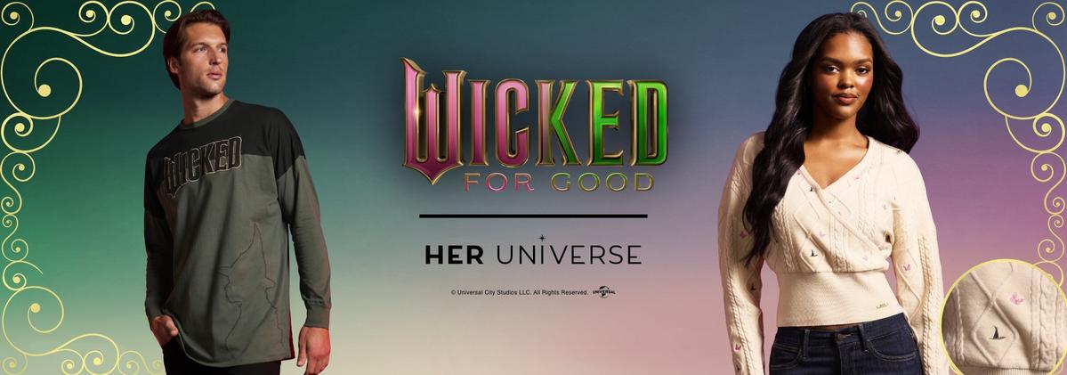 Wicked for good. Shop Wicked