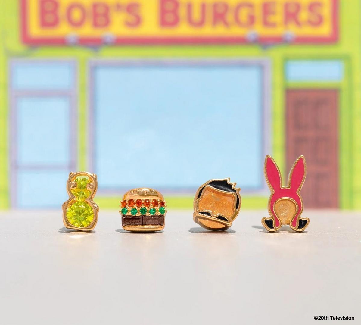 Bob's Burgers stud earrings. Shop jewelry