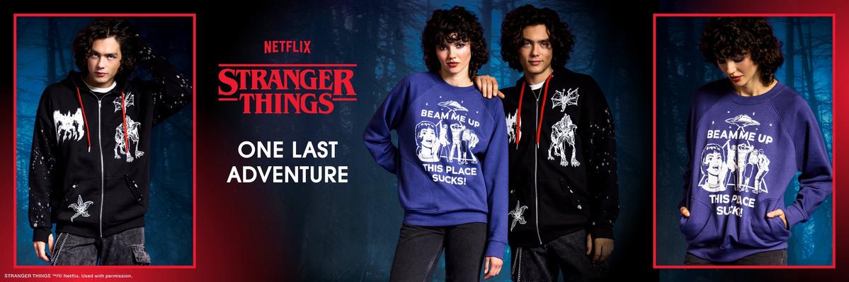 One last adventure. Shop Stranger Things
