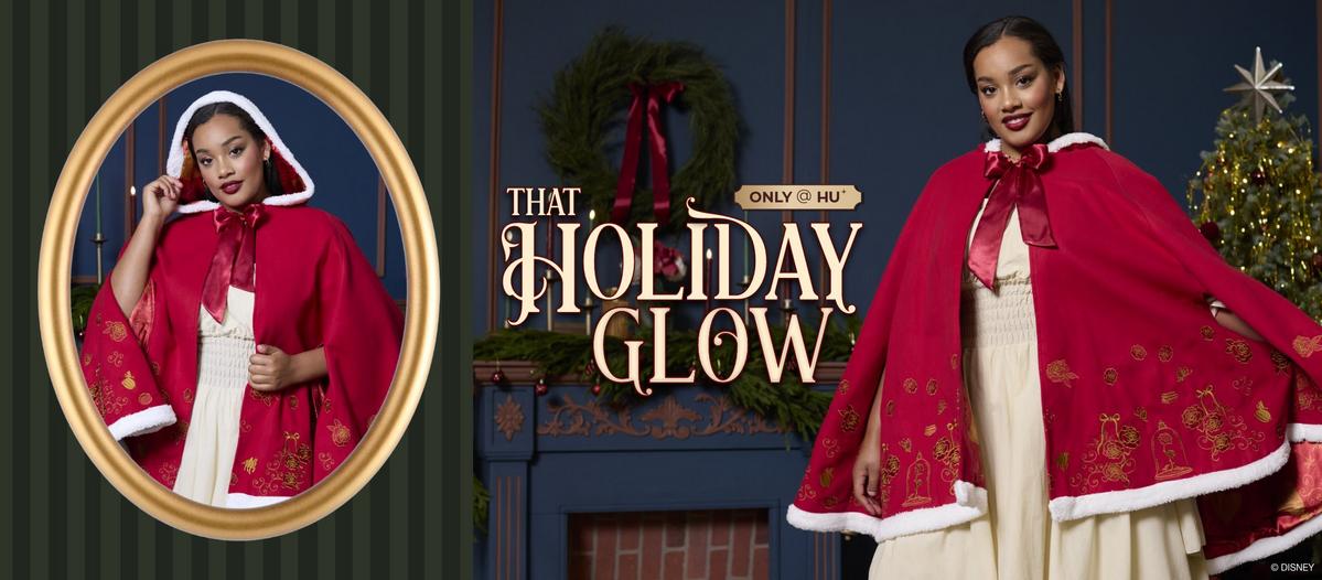 That holiday glow. Shop holiday