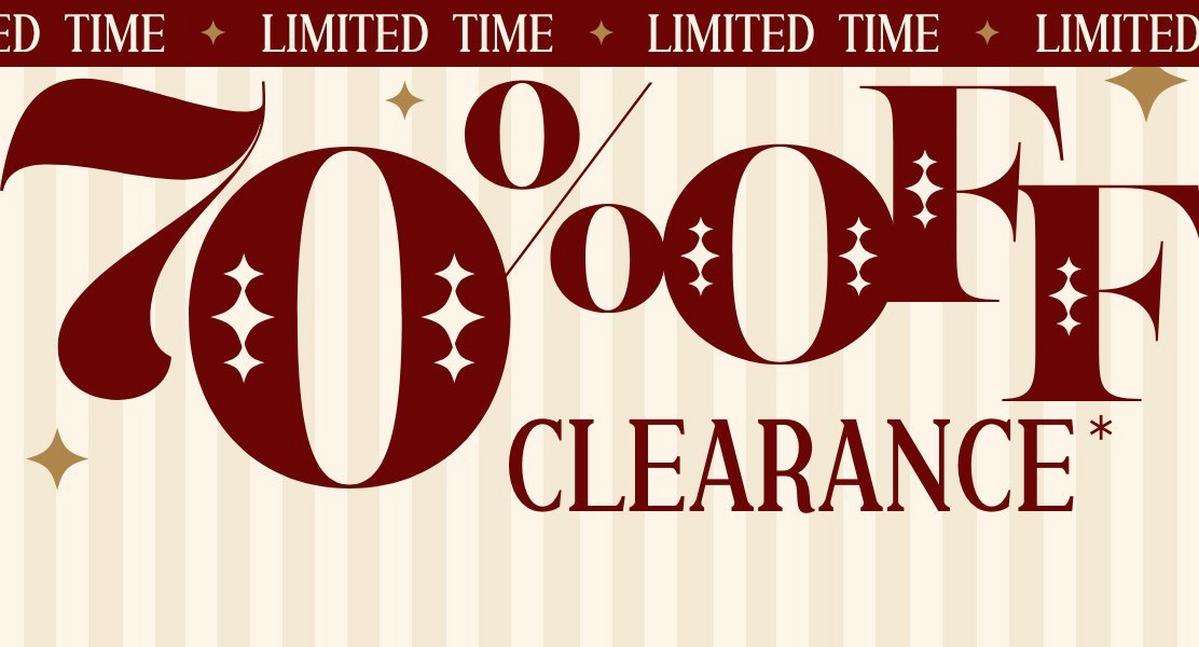 Shop 70% off clearance. Shop now
