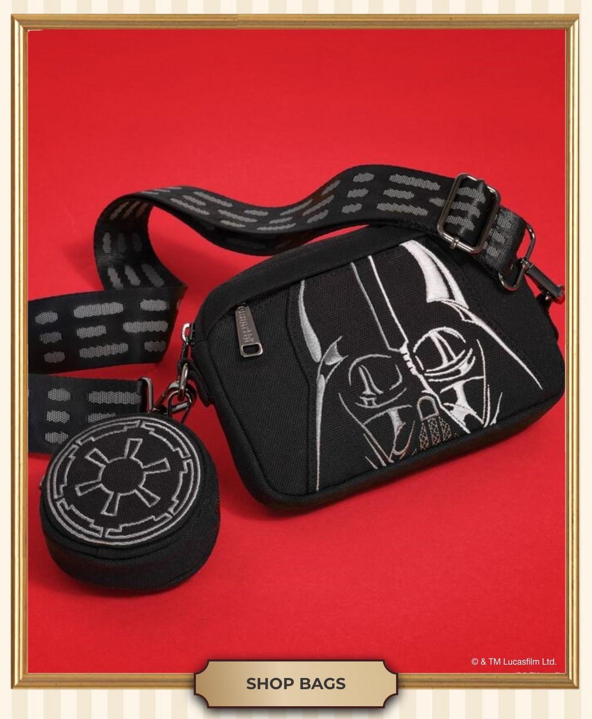 Star Wars crossbody bag. Shop bags