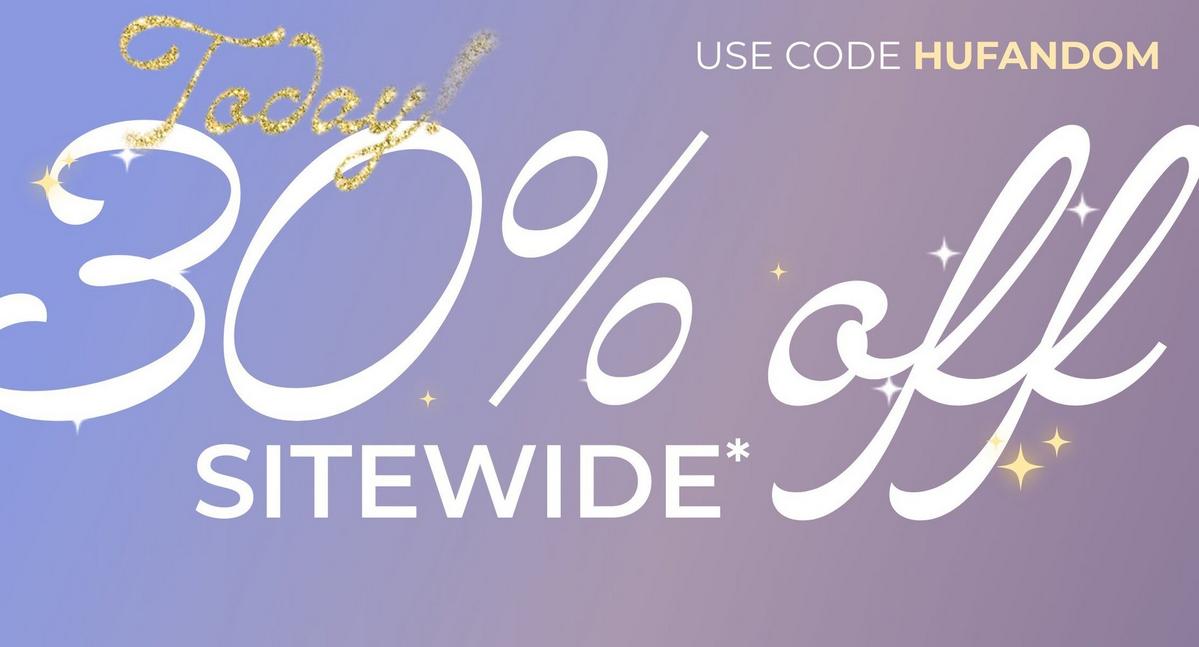 30% Off Sitewide. Shop now