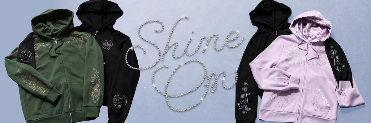 Shine on. Shop hoodies and sweaters