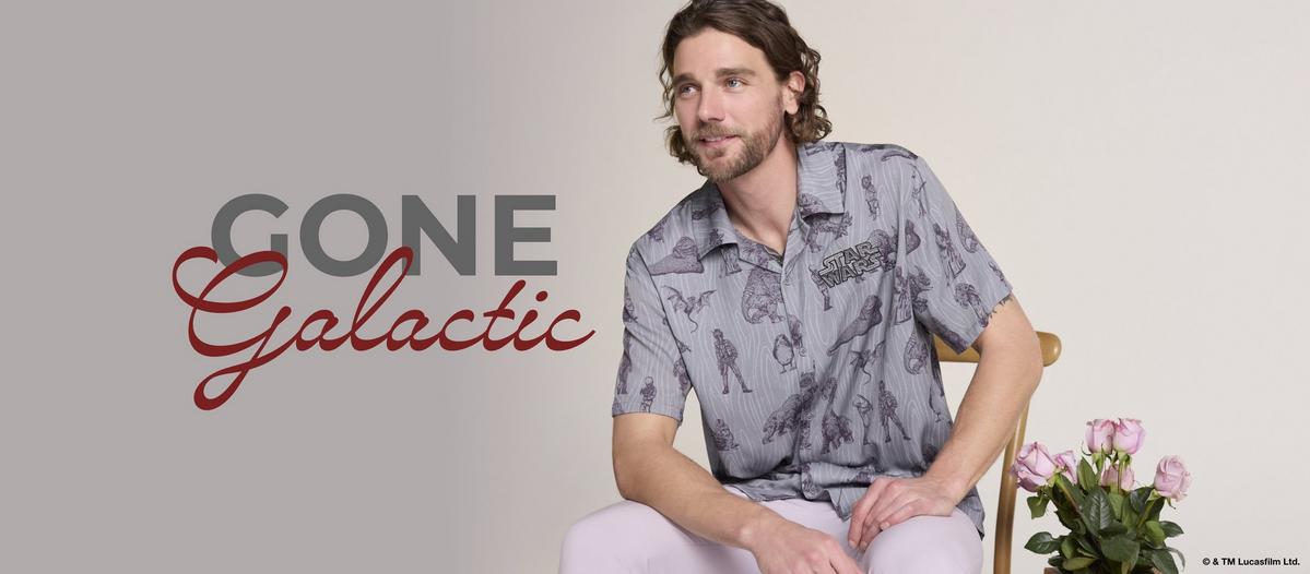 Gone galactic. Shop Star Wars