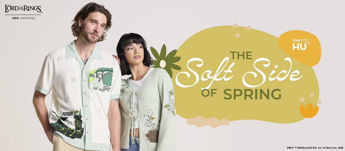 The soft-side of spring. Shop new arrivals