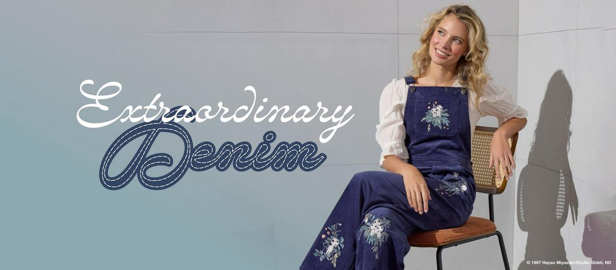 Extraordinary denim. Shop women's