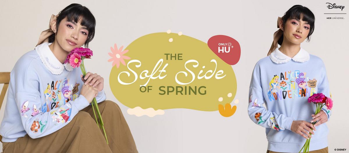 The soft-side of spring. Shop new arrivals