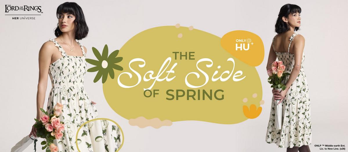 The soft side of spring. Shop new arrivals