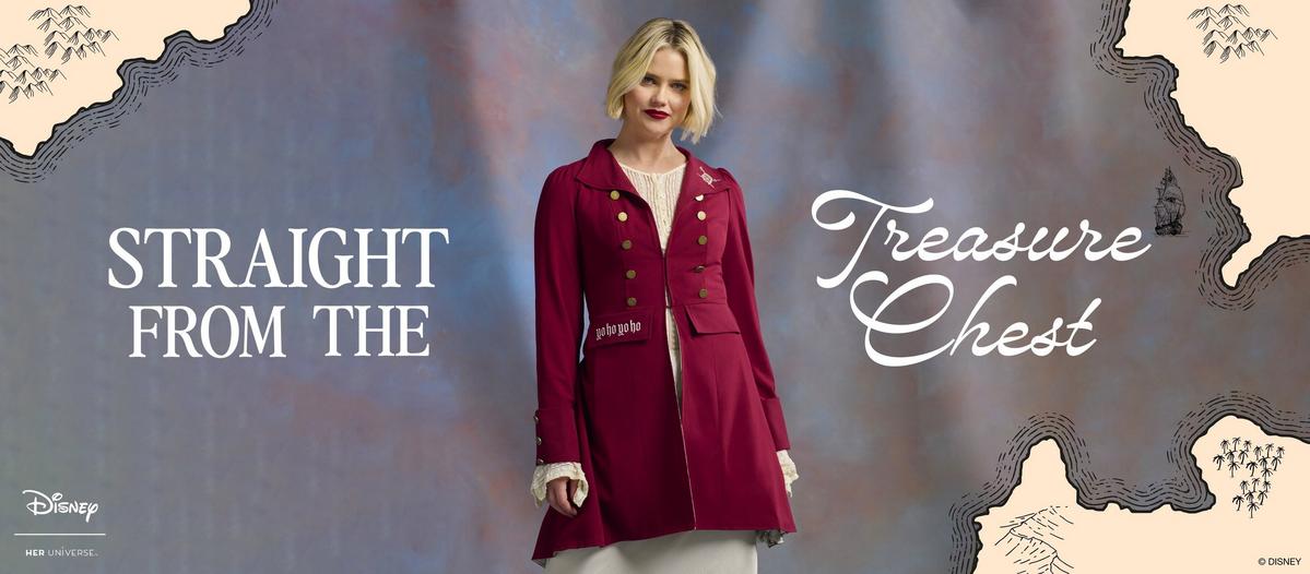 Straight from the treasure chest. Shop Pirates of the Caribbean