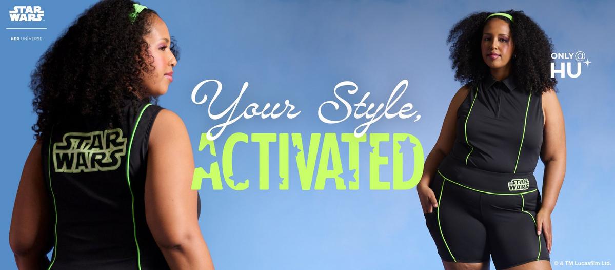 Your style, activated. Shop activewear