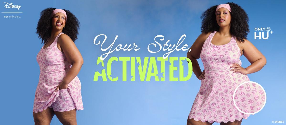 Your style, activated. Shop activewear