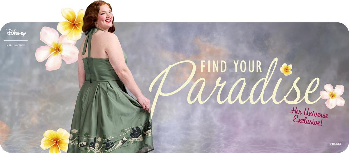 Find your paradise. Shop now.