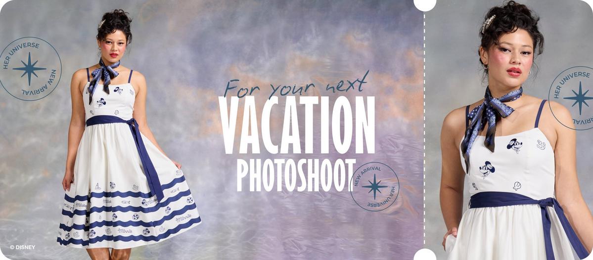 For your next vacation photoshoot. Shop Disney