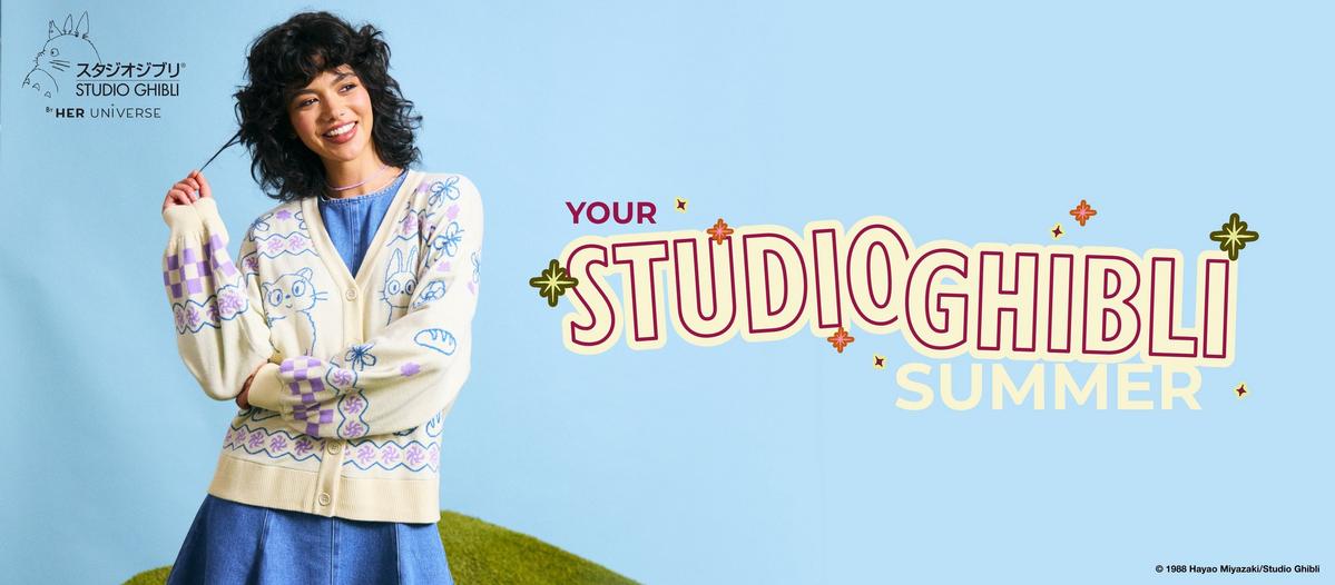 Your Studio Ghibli summer. Shop now