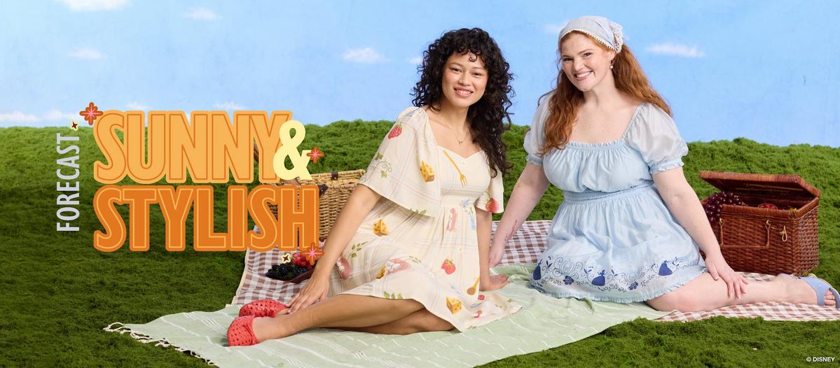 Forecast - sunny and stylish. Shop dresses