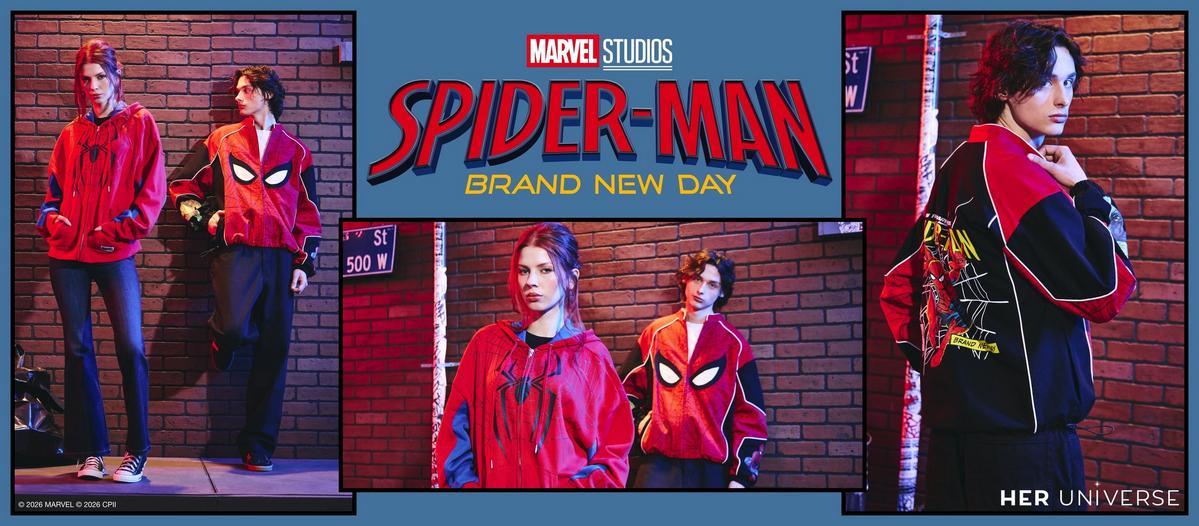 Spider-man Brand New Day collection - Shop now