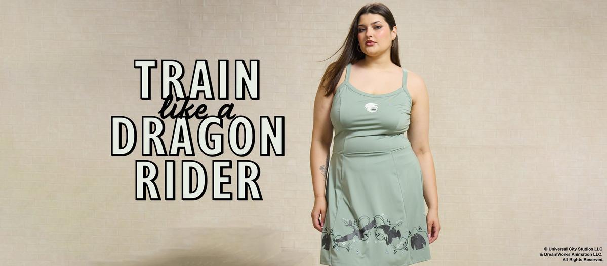 Train like a dragon rider. Shop activewear