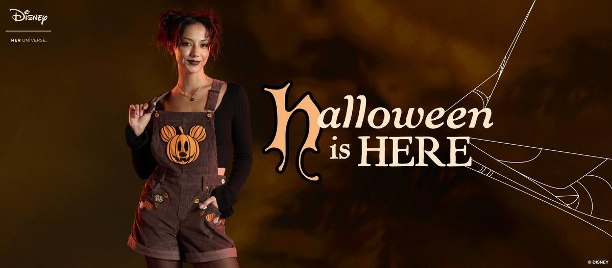 Halloween is here. Shop now
