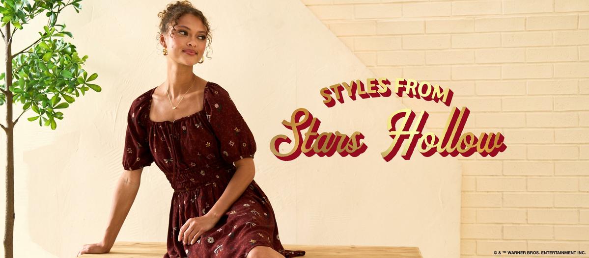 Styles from Stars Hollow. Shop Gilmore Girls