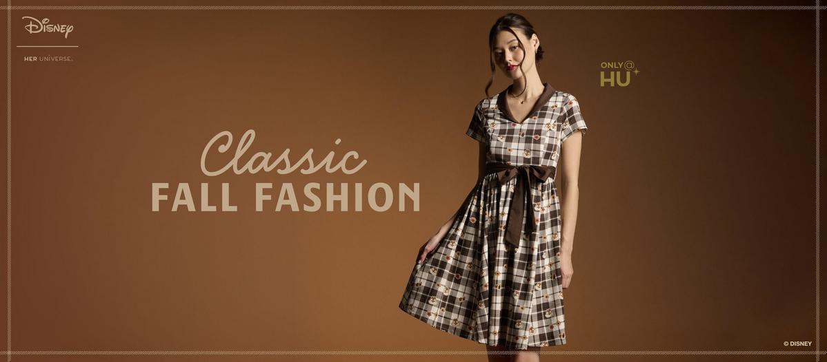 Classic fall fashion. Shop now