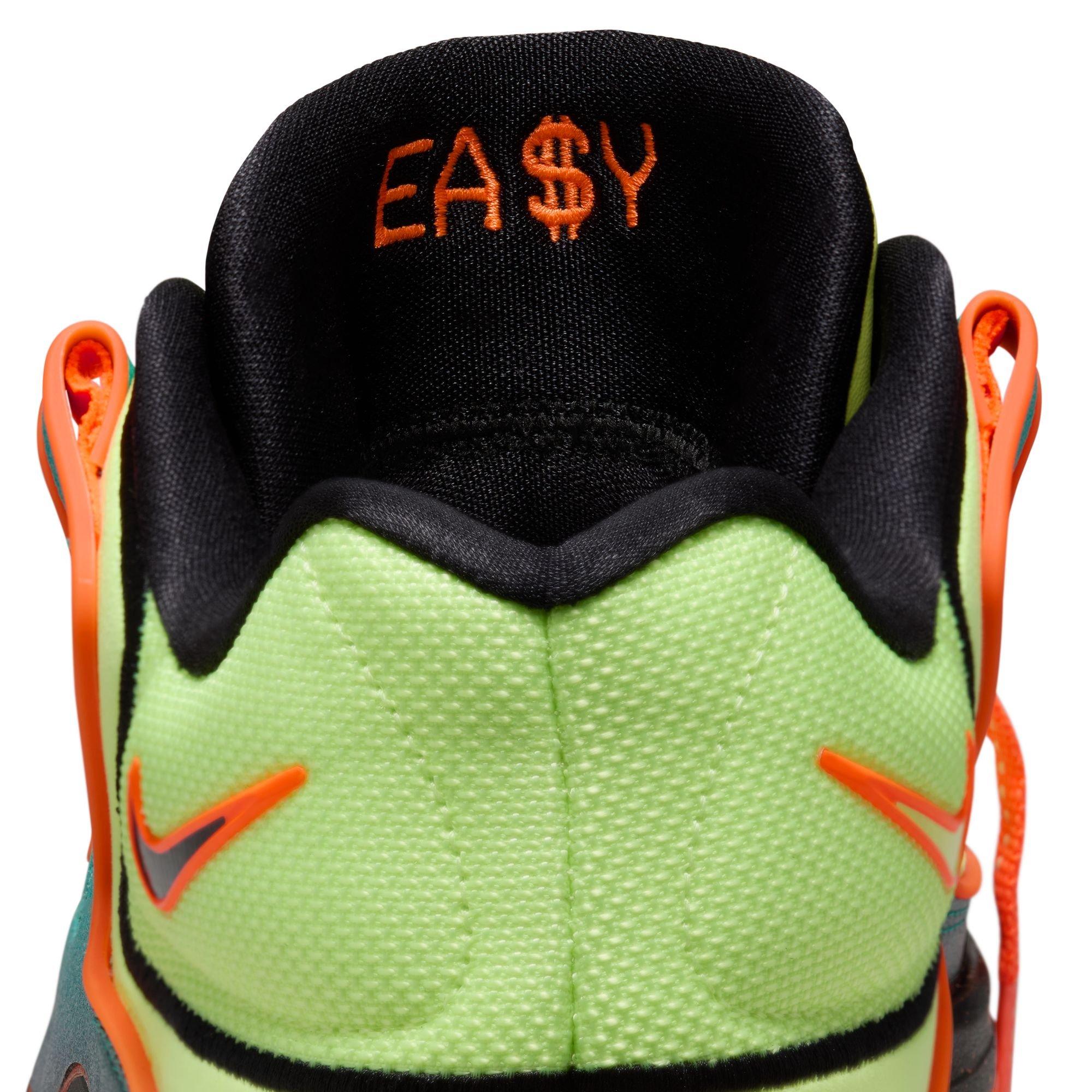 Nike KD18 "Liquid Lime" Men's Basketball Shoe Inner Tongue Detail