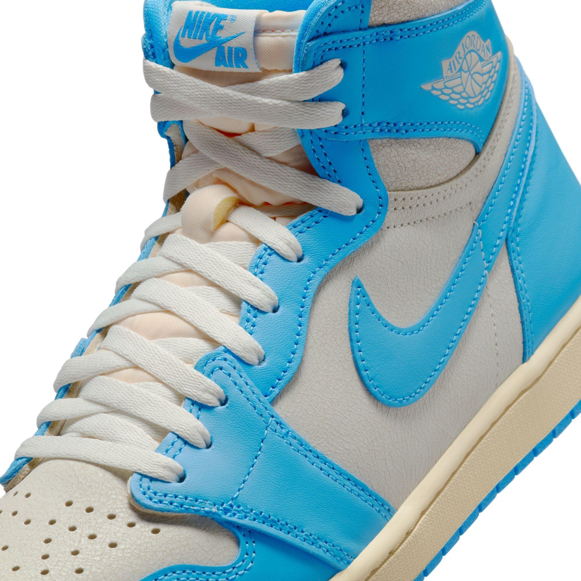 Jordan 1 Retro High OG "UNC Reimagined"  Lace Detail