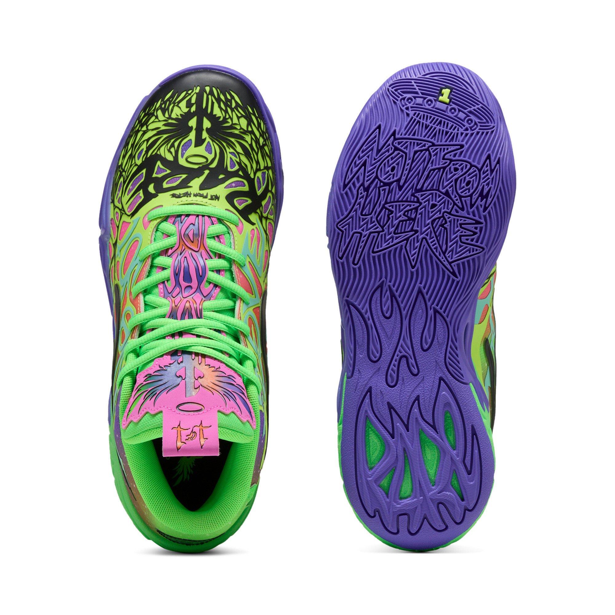 PUMA x Lamelo Ball MB.04 "Not From Here" bottom and top of shoe