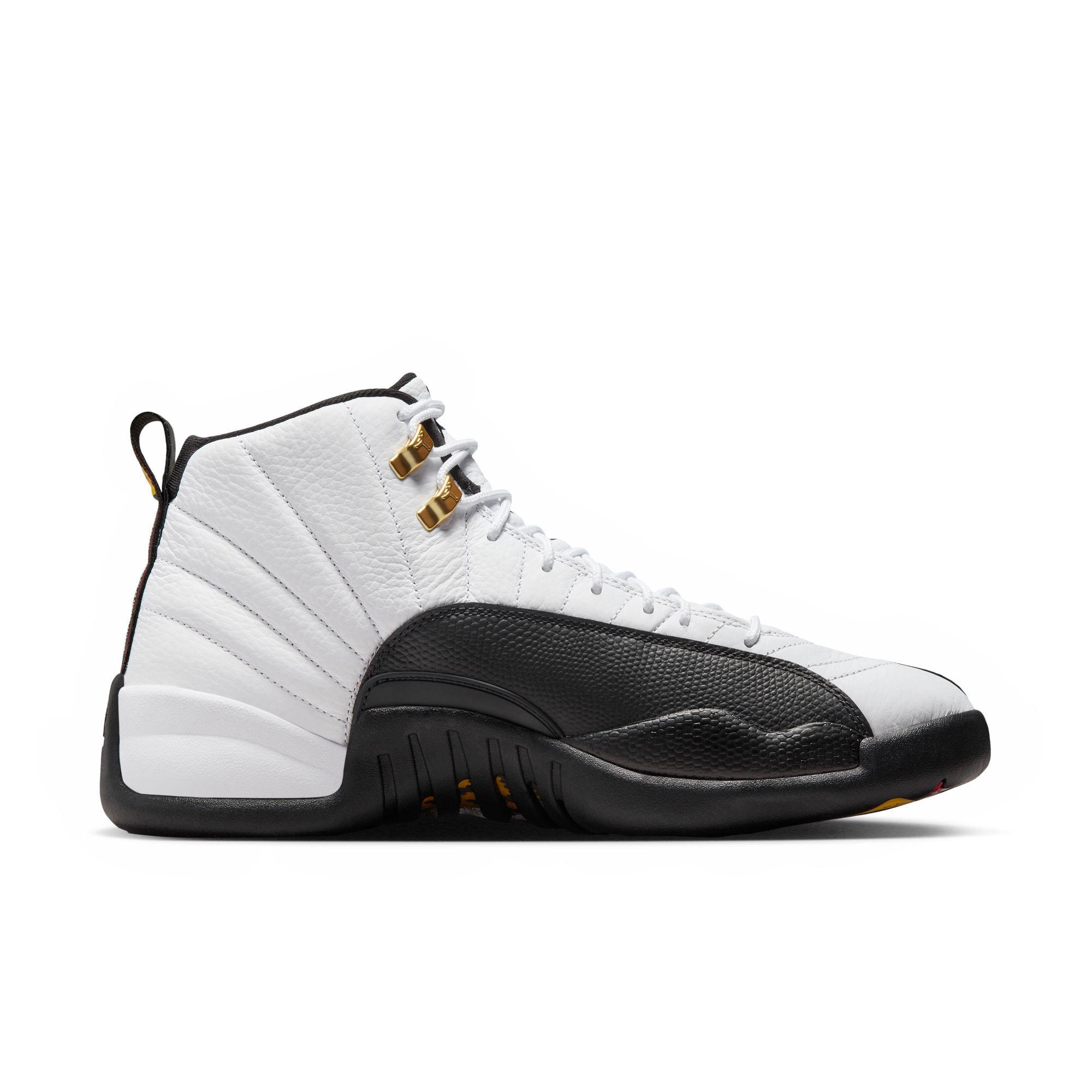 Jordan 12 Retro "Taxi" right side detail