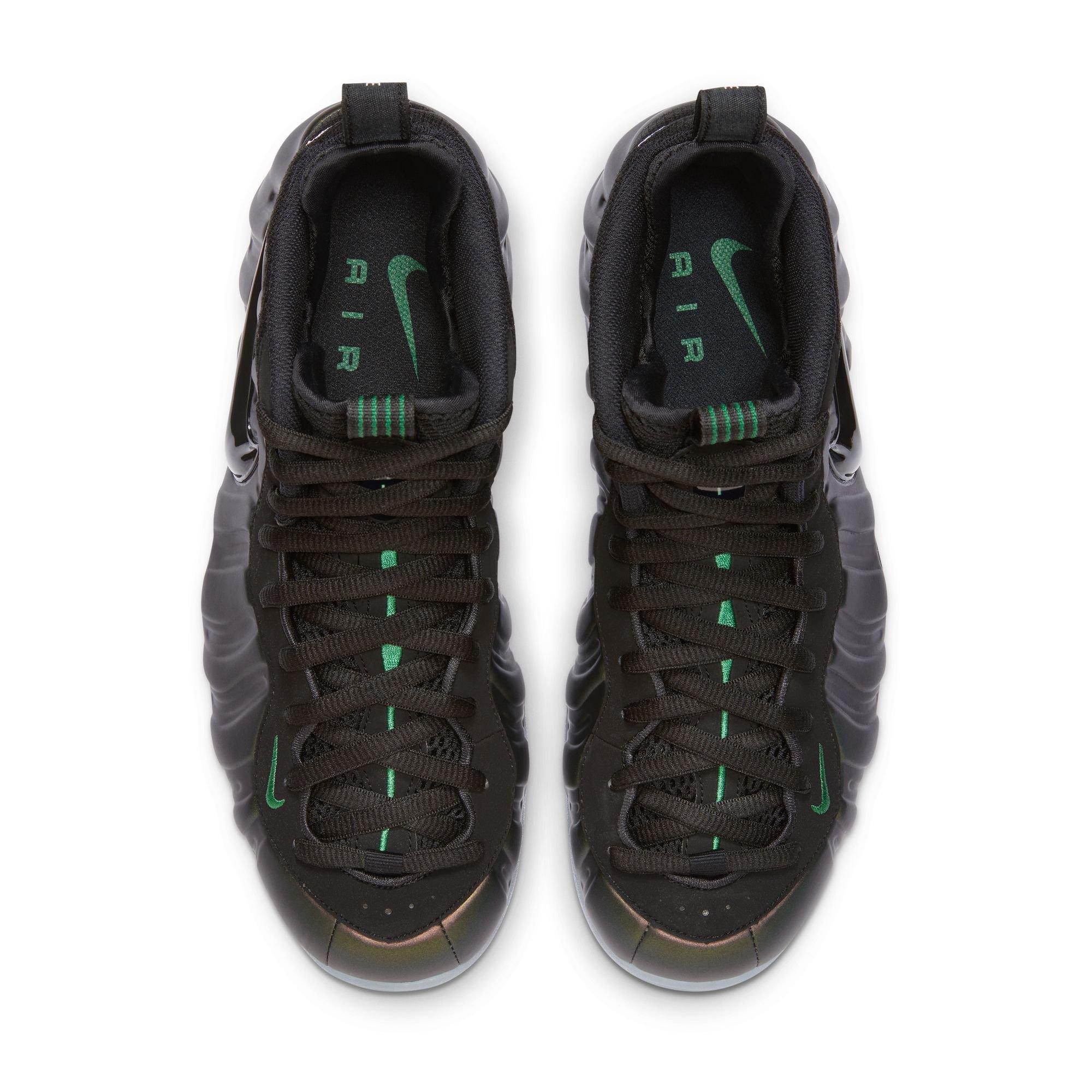 Nike Air Foamposite Pro "Pine Green" Men's Shoe top of shoes