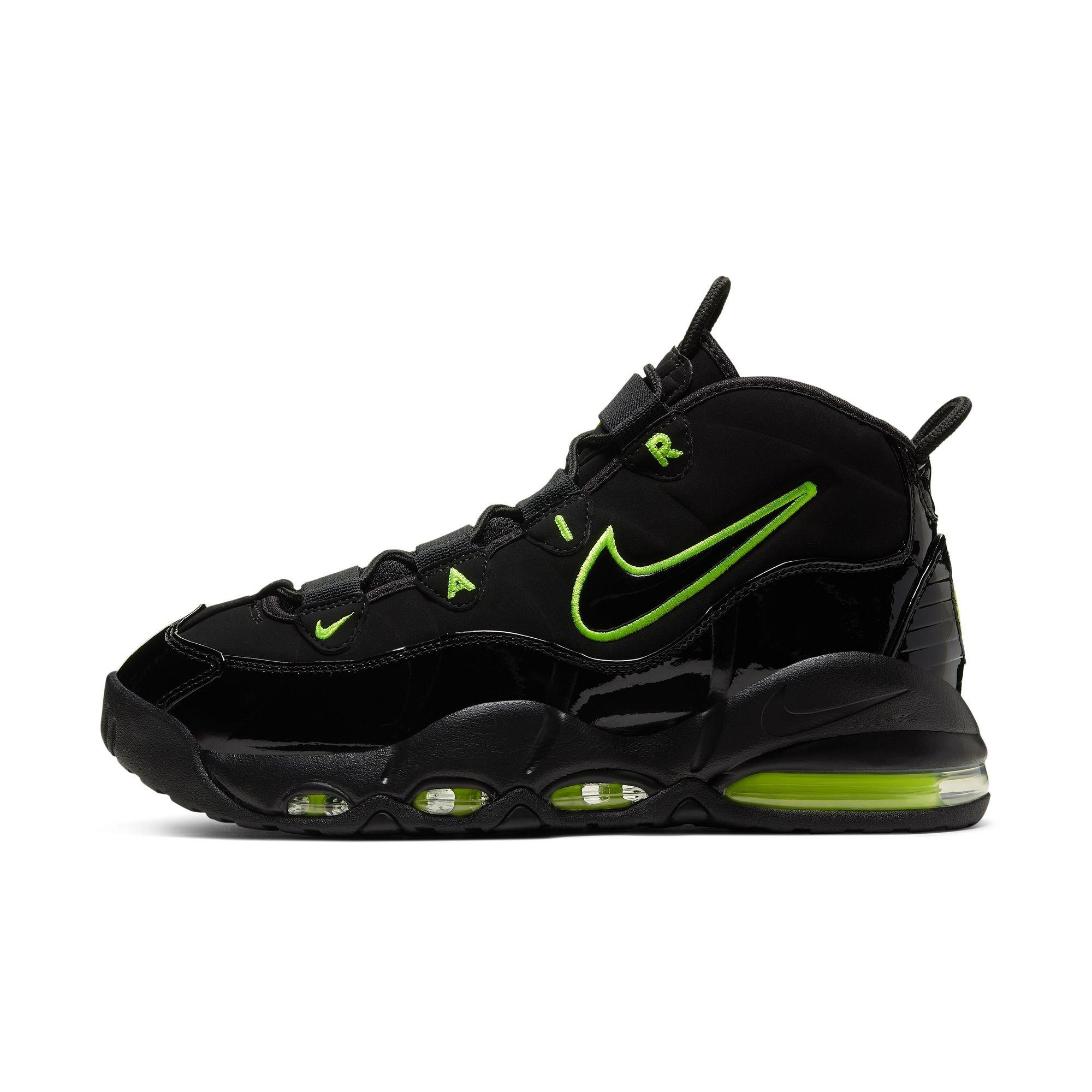 Nike Air Max Uptempo '95 "Volt" Side View of Shoe
