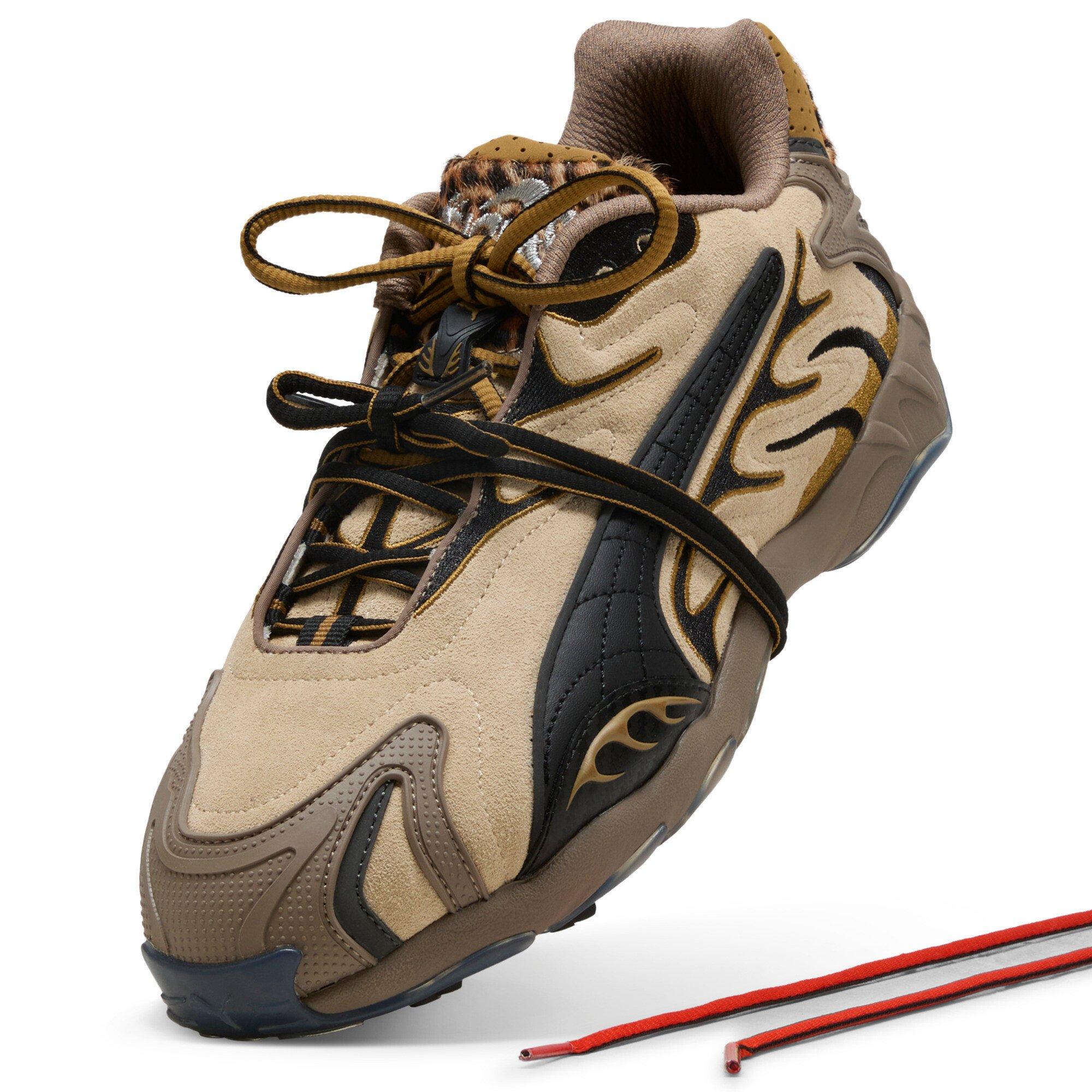 Lace details of PUMA Inhale x A$AP ROCKY "Leopard" Men's Shoe
