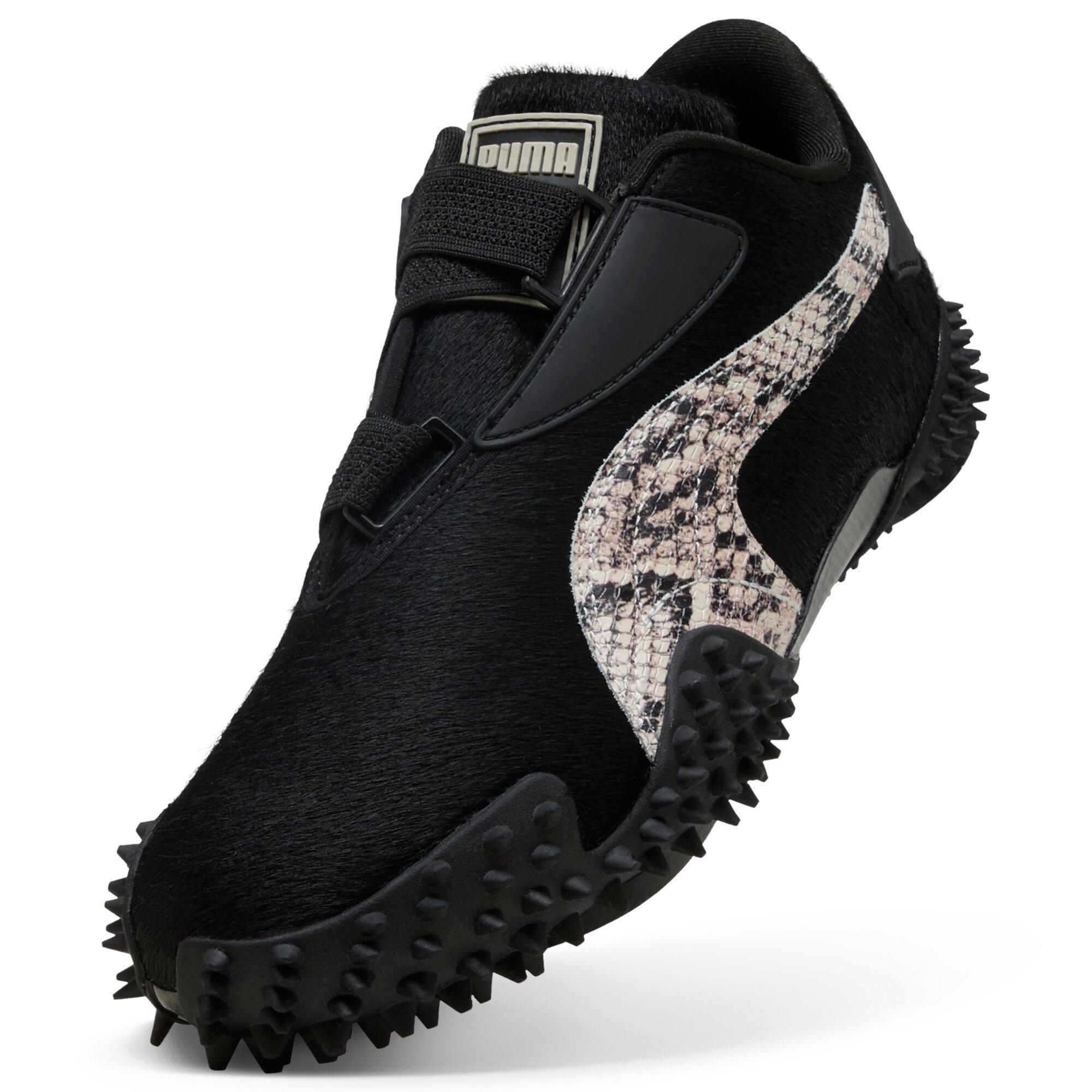 Lace details of PUMA Mostro OG x A$AP ROCKY "Pony Hair" Men's Shoe