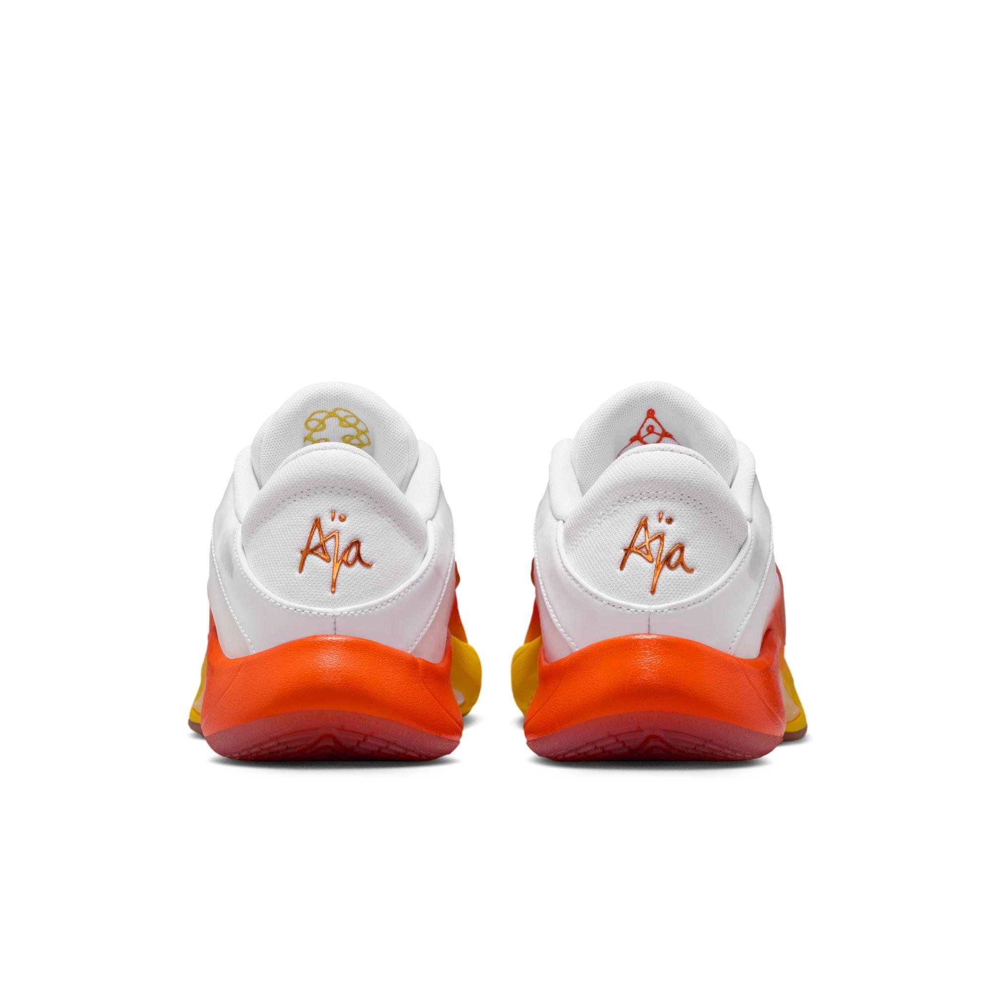 Nike A'One "Candy Corn Queen" Back of Shoe
